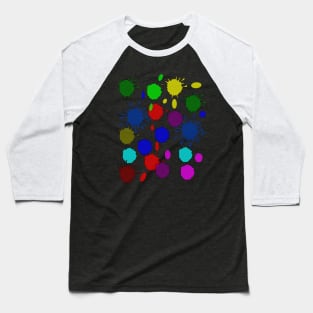 abstract full color Baseball T-Shirt